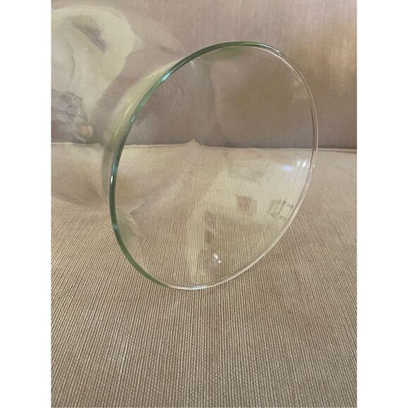 Colonial Williamsburg Style Glass Hurricane Candle Shade Globe with base 11.5 “V - Picture 5 of 5